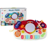 Piano Organ Musical Educativo con Sonidos y Luces