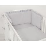 Protector de Cuna con Volantes My Sweet Baby - Gris - imagen 2