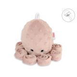 Octopus de Peluche con Sonajero My Sweet Baby - Rosa Pastel