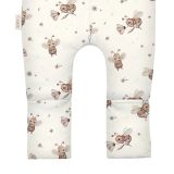 Saco de dormir con diseño de abejas y acabado champán