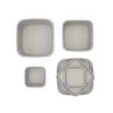 Juego de fiambreras Kikkaboo de silicona Platinum para bebés - imagen 2
