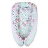 Cocoon Premium Reversible My Sweet Baby para Bebés - Unicornio Mint