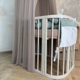 Dosel de techo de tul – Taupe