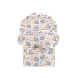 Manta Envolvente para Muñecas My Sweet Baby - Hedgehogs Grey