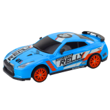 Coche Deportivo Control Remoto R/C 1:24 Azul con Ruedas Intercambiables
