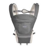 Portabebés 3 en 1 Kikkaboo Chloe Mesh Gris 2024 - imagen 2