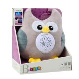 Peluche búho con proyector y melodías para dormir