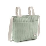 Bolso organizador de algodón verde de Cambrass ideal para paseos.