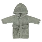 Bata de baño Trixie para bebé Hush Olive 1-2 años