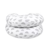 Almohada de Soporte Maternidad My Sweet Baby - Nubes Grises - imagen 3