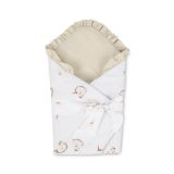 Manta envoltura para bebé Unicornio Beige de Sensillo con bonito diseño