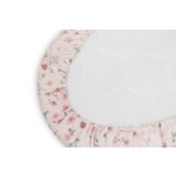 Sábana Ajustable para Capazo Algodón Rosa Sensillo - imagen 3