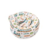 Protector de Cuna Roller My Sweet Baby - Tren Turquesa - imagen 3