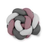 Protectores de Cuna Knot Bumper My Sweet Baby - Pastel Violet