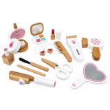 Estuche de cosméticos acolchado para organizar los accesorios de Lean toys.