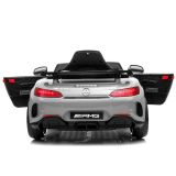 Coche eléctrico Mercedes GTR - Pintura Plateada