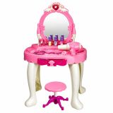 Tocador Infantil con Espejo y Accesorios, Luces y Sonidos