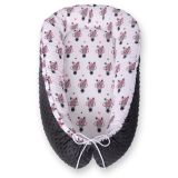 Cocoon Doble Cara Premium My Sweet Baby para Bebés - Rosa Cebra