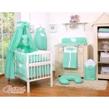 Dosel de Cuna My Sweet Baby - Corazones Colgantes en Mint - imagen 2