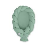 Braided Baby Nest 2 In 1 - Pastel Green