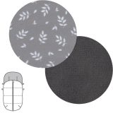 Detalles de la textura y material del Saco Silla Paseo Universal Fresh Gris de Cambrass.