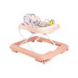 Andador Poppy Rosa Kikkaboo - Seguridad y Diversión para tu Bebé