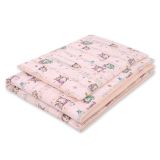 Juego de Cama para Bebé My Sweet Baby - 2 Piezas, Búhos Crema