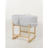 Moisés Boho Handmade My Sweet Baby - Cesta para Bebé Gris Claro