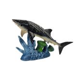 Juego de Figuras de Animales Marinos con Elementos Móviles