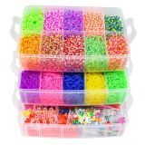 Set Creativo de Gomas para Pulseras DIY 15000 piezas - imagen 2