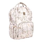 Bolsa de mamá Siena Luxe en uso durante un paseo con bebé