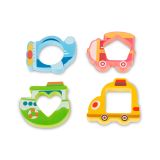 Puzzle rosa de Toyz hecho de plástico para niños