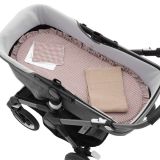 Pack textil Cambrass Taylor rosa para capazo de bebé

