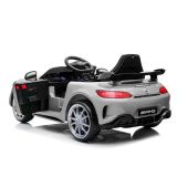Coche eléctrico Mercedes GTR - Pintura Plateada