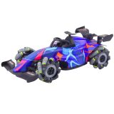 Coche de Carreras RC 1:10 con Efectos de Vapor y Luces