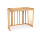 Cuna Waldin 5 en 1, material de madera natural