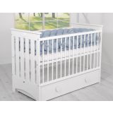 Protector de Cuna Knot Bumper XXL My Sweet Baby - Azul Pastel - imagen 2