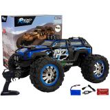 Coche de rally RC 1:18 todoterreno 4x4 con suspensión TPR, vista frontal
