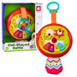 Colgante Interactivo de Búho con Elementos Móviles y Piano