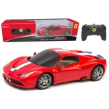 Coche Deportivo RC 1:24 Control Remoto Ferrari 458 Speciale Rojo
