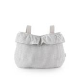 Bolso Organizador Boho Polo Grey 13x38x20 Cm - Cambrass