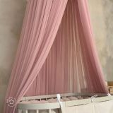 Dosel de techo de tul – Rosa palo