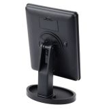 Espejo Cosmético LED con Soporte Ajustable Negro