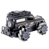 Coche Todo Terreno RC con Control Remoto 360° Rotación 1:12 Negro