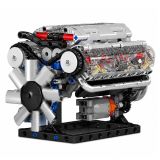 Bloques de Construcción Motor V8 Mecánico 552 Piezas - imagen 3