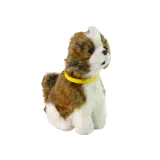 Perro de Peluche Interactivo Raza Shitzu con Piel Suave