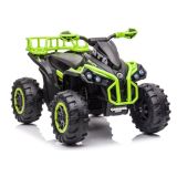 Quad Eléctrico GTS1199 Verde con asientos de ecocuero