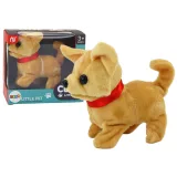 Perro Interactivo de Peluche Beige
