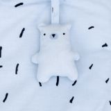 Cesta de pañales Bear with me Azul de Kikkaboo - Organizador - imagen 2