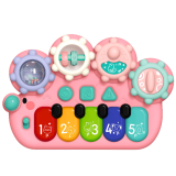 Piano Interactivo para Niños con Engranajes Rosa - imagen 2